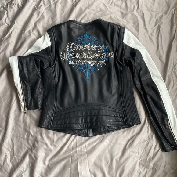 Harley Davidson leather jacket medium brand new - Picture 6 of 8